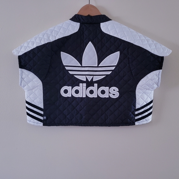🏷Adidas X Rita Ora NWOT Cosmic Collection Space Shifter Activewear Top - M - Picture 9 of 9